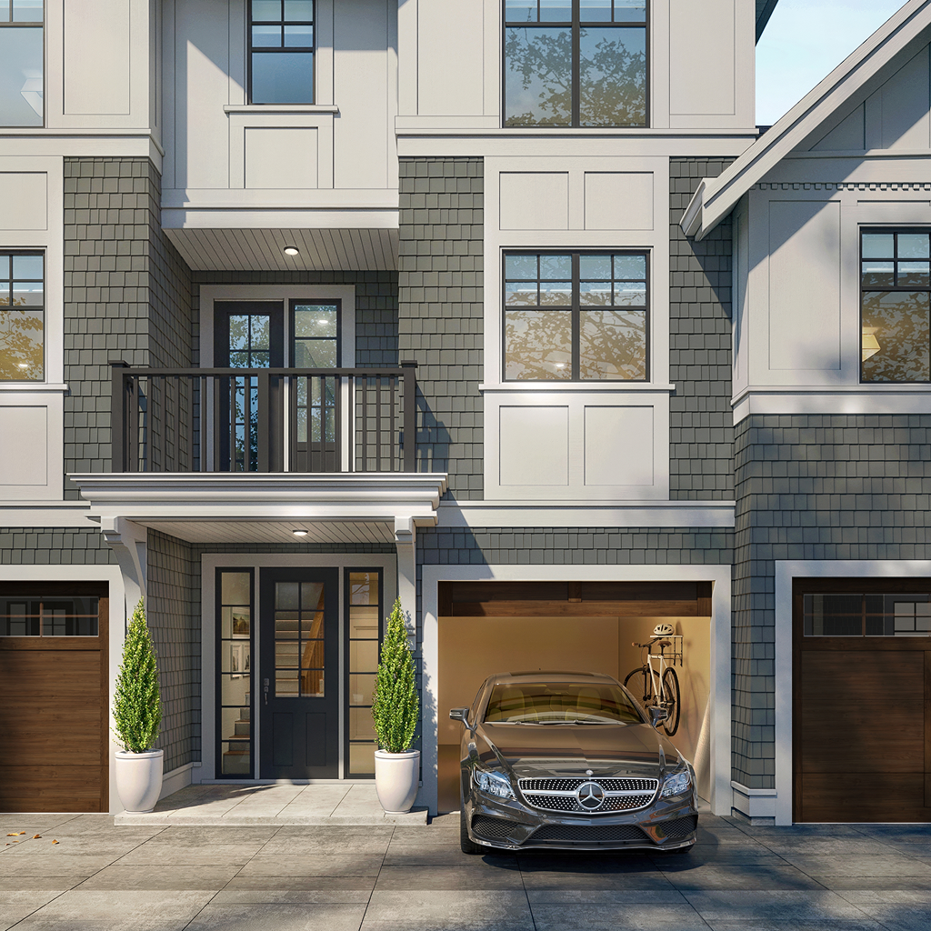 Townhome Units Garages Energy Efficient