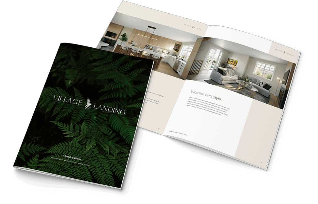 Village Landing Brochure Display